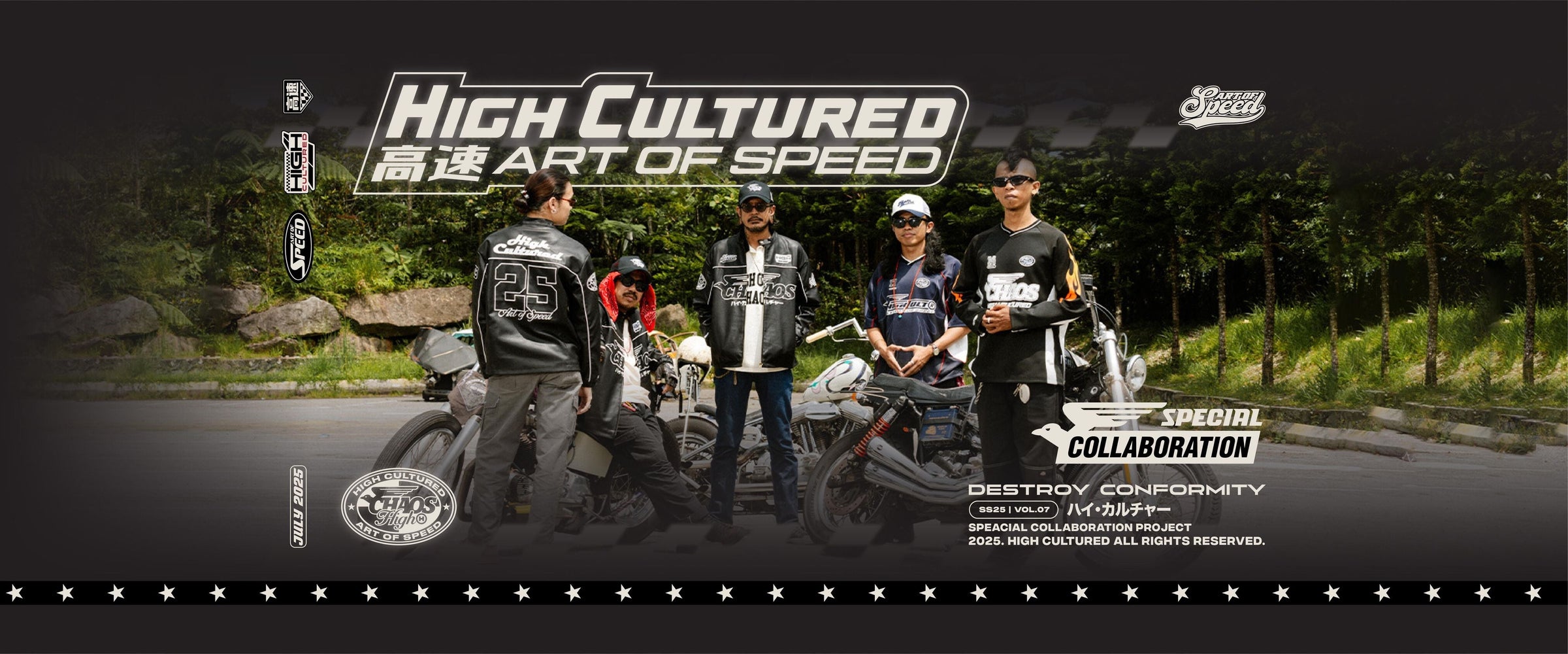 New Drop High Cultured x Art Of Speed Collab. 2025