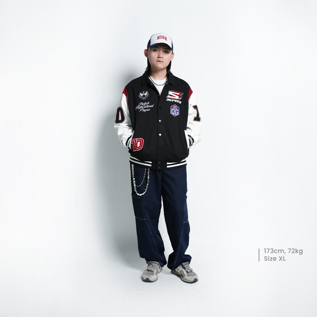 [Pre-Order] SRG.OG MSC 2025 x HIGH CULTURED x Playaz X Protech Varsity Jacket - 141 (Limited 1pcs per Order)