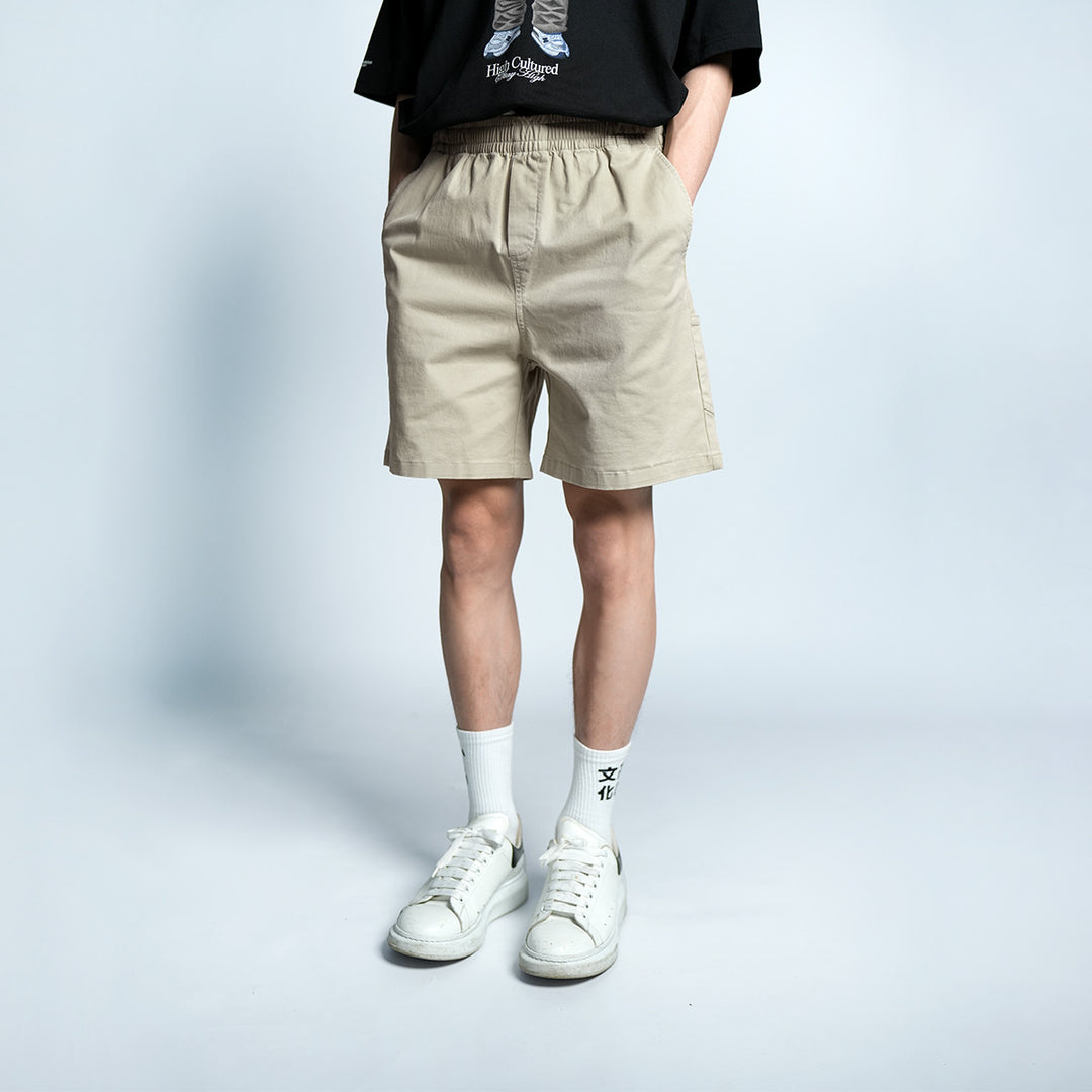 Cotton Loose Carpenter Shorts - 112