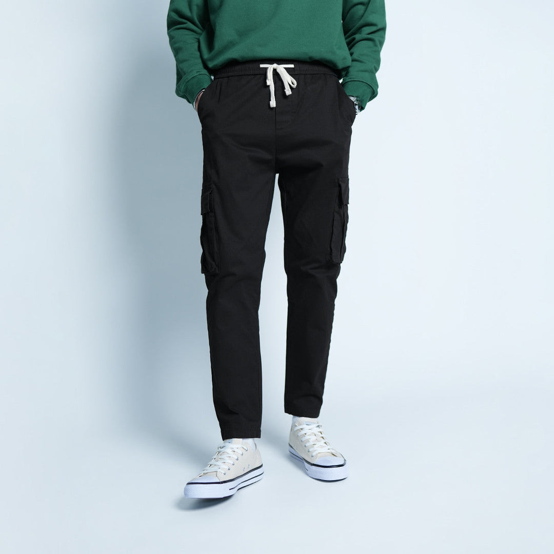 Elastic Cargo Cropped Pant 139 High Cultured