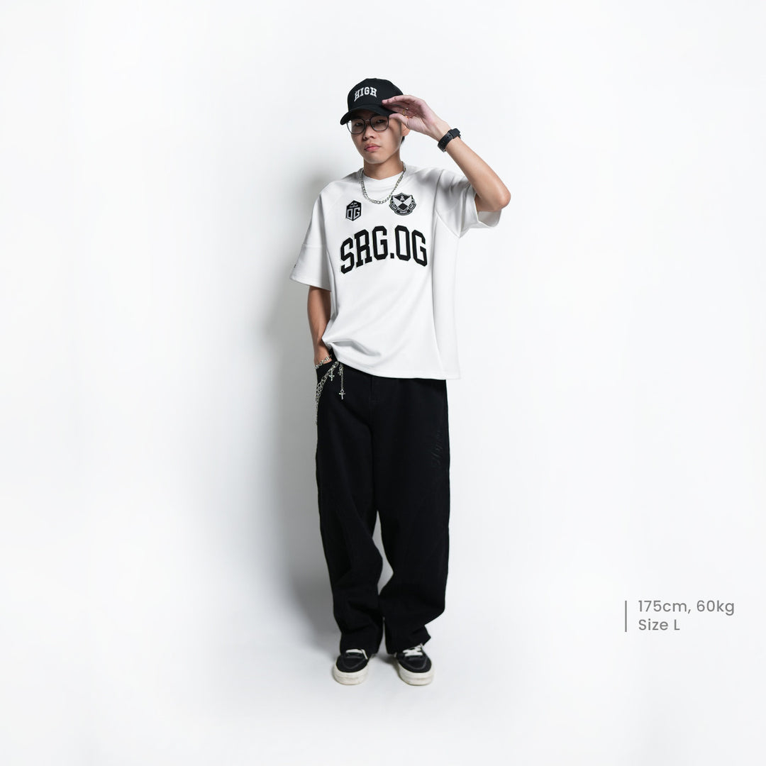 HIGH CULTURED X SRG.OG Three-Peat Jersey Tee - 1119 [Limited To 3pcs]