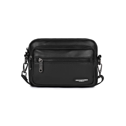 Full Grain Leather Crossbody Shoulder Bag - 77