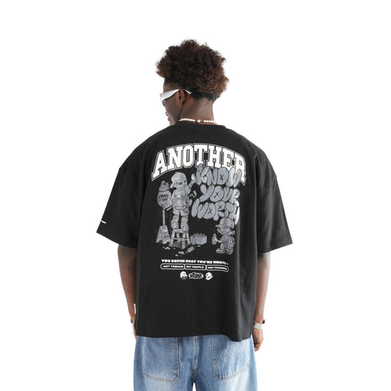 ANOTHER x Ishh Know Your Worth Boxy Tee - 9093