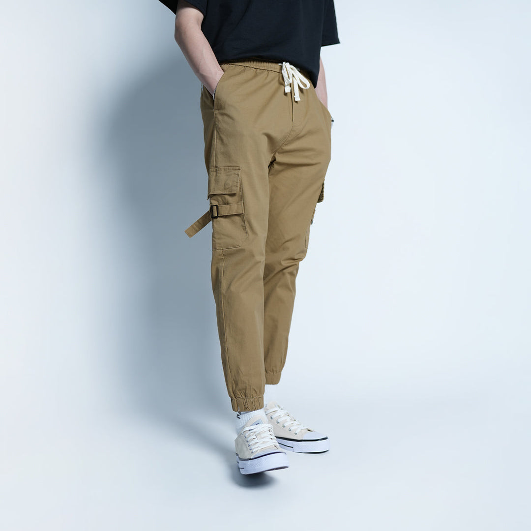 Cargo Pants Shell Jogger With Cuffs MAN Shell Buckle Cargo Joggers With Cuffs