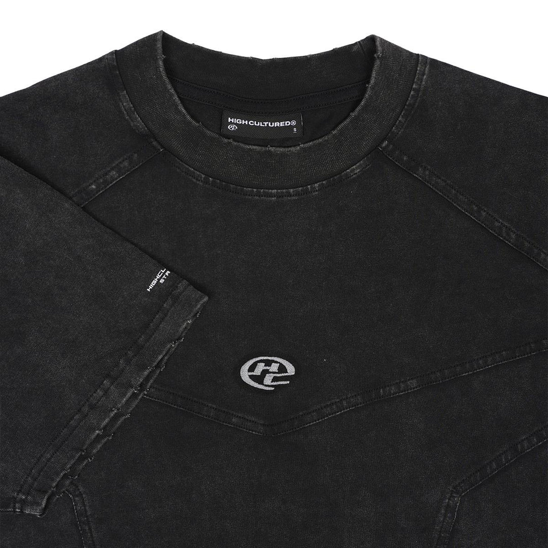 HIGH CULTURED Mono Protocol Washed Boxy Tee - 1191