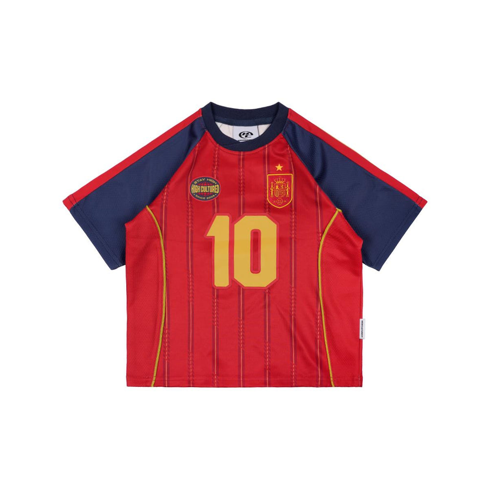 HIGH CULTURED Spain World Cup Kids Jersey Tee - 0020