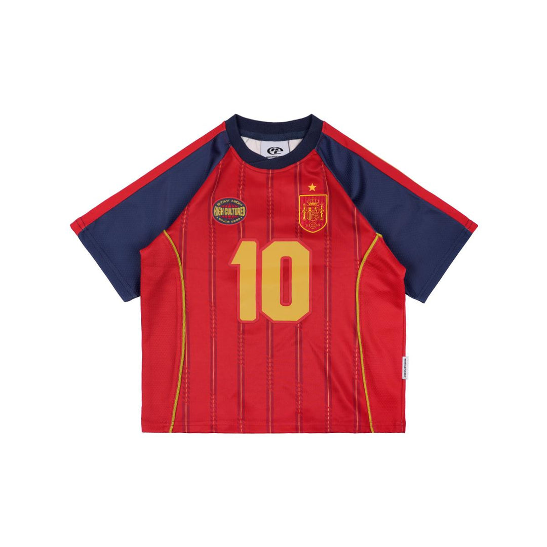 HIGH CULTURED Spain World Cup Kids Jersey Tee - 0020