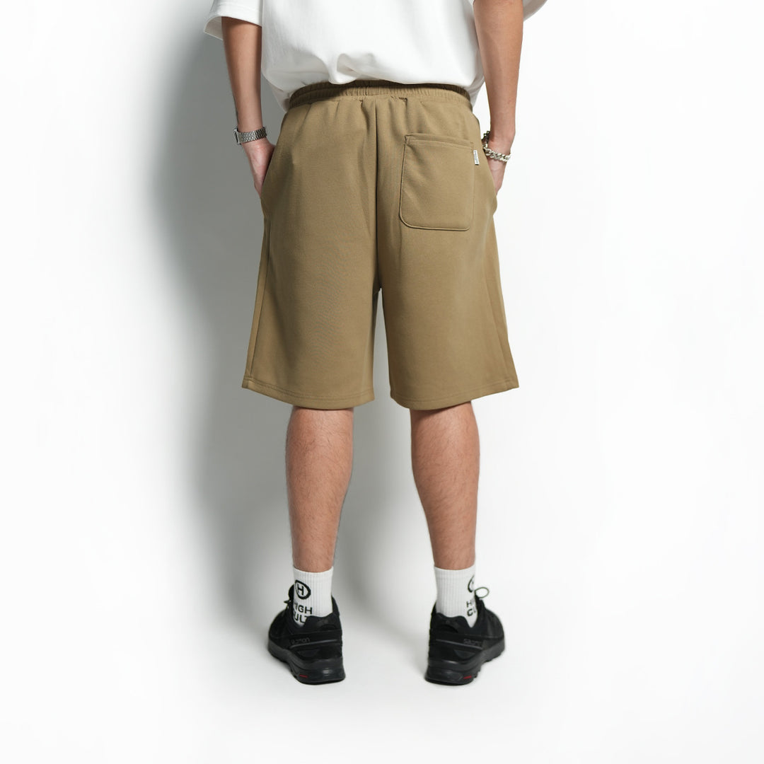 High Cultured Easy Wide Short Sweat Pants - 117