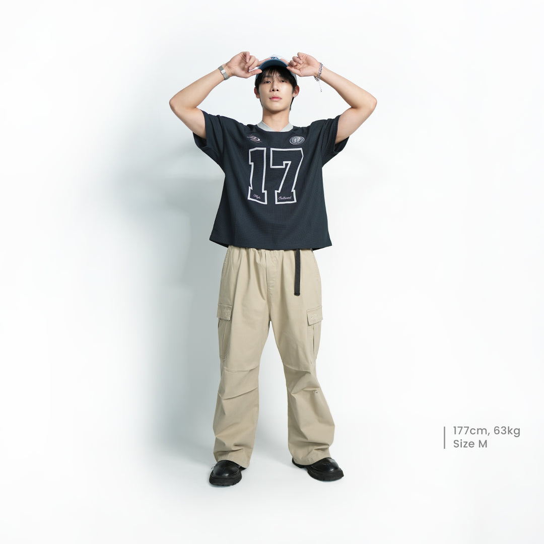 High Cultured 17th Years Anniversary Waffle Jersey Boxy Tee - 1149