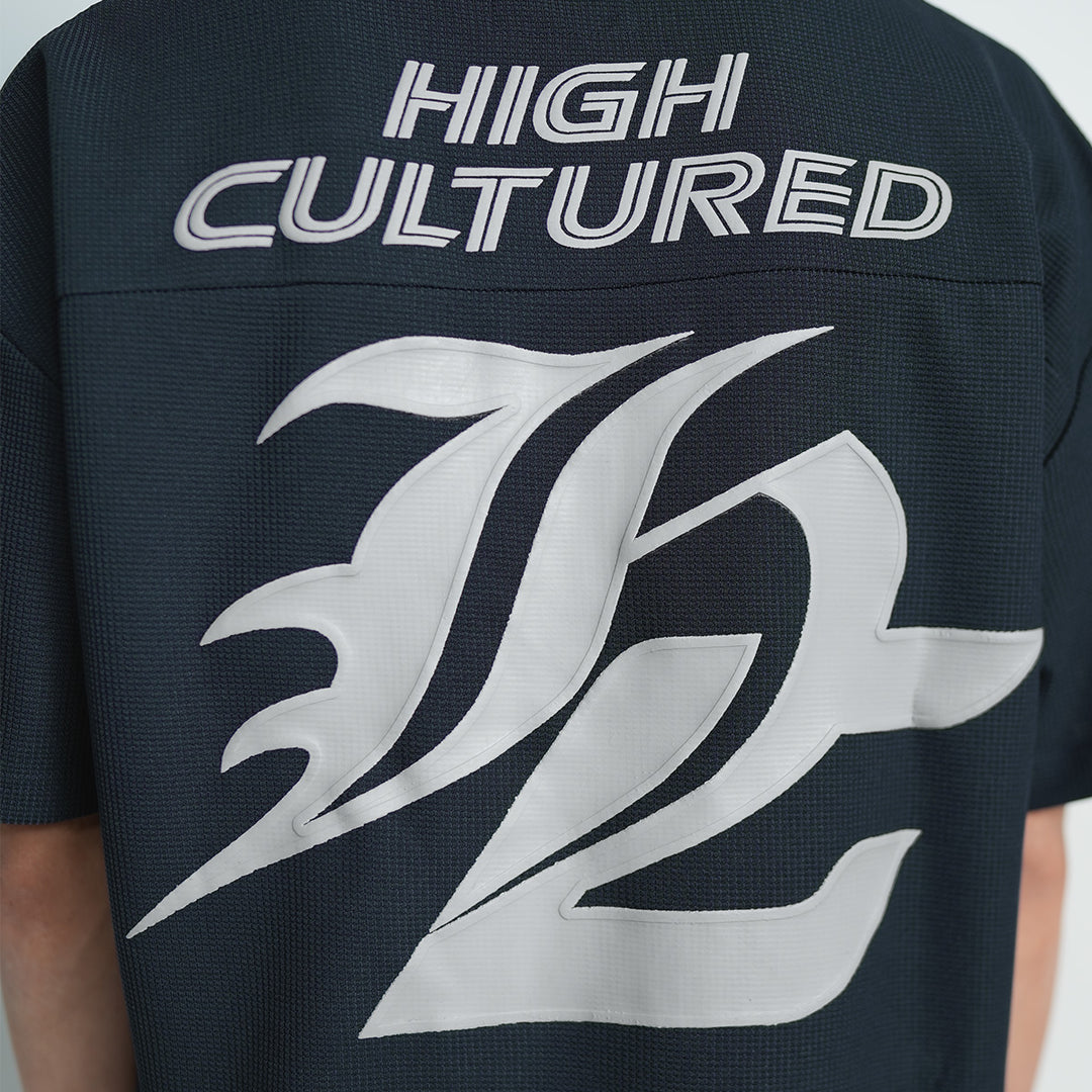 High Cultured 17th Years Anniversary Waffle Jersey Boxy Tee - 1149