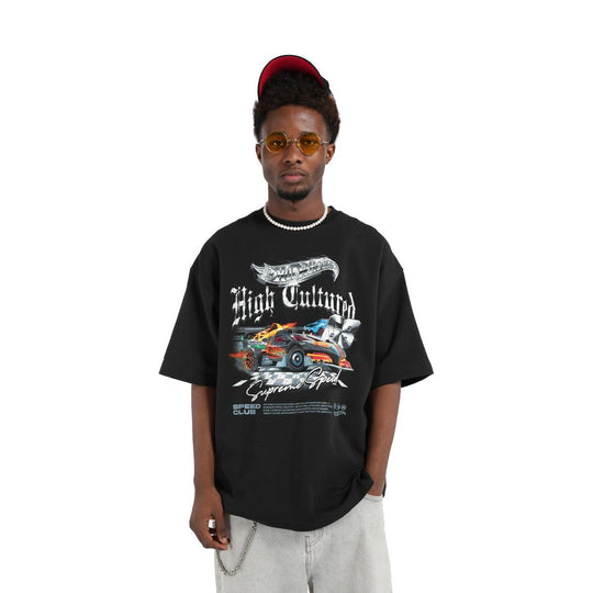 Hot Wheels x HIGH CULTURED Speed Club Loose Tee - 1170