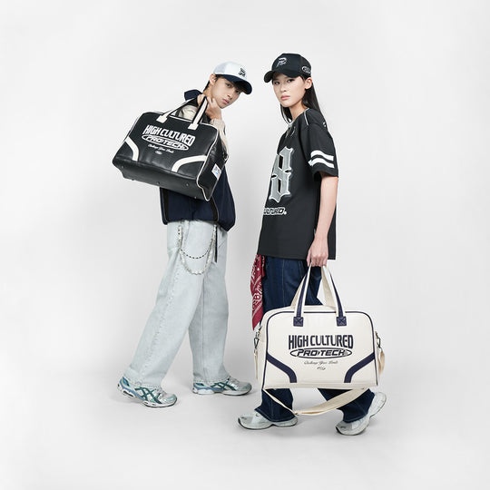 High Cultured x PROTECH Leather Duffle Bag- 002