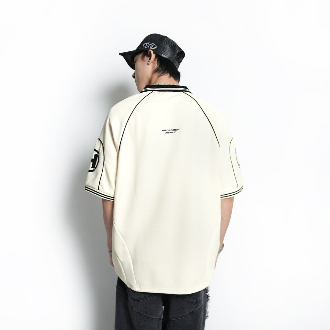 High Cultured x PROTECH Jersey Polo Tee- 156