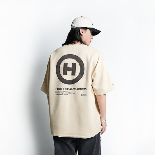 HIGH CULTURED Hyperion Double Layered Tee - 1110