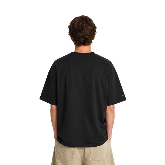 Hugh Space Cotton Loose Tee - 1023