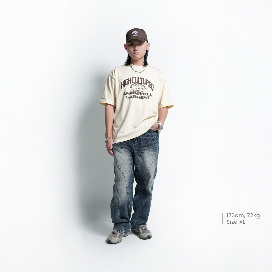 High Cultured Classic Rugby Logo Tee - 1131