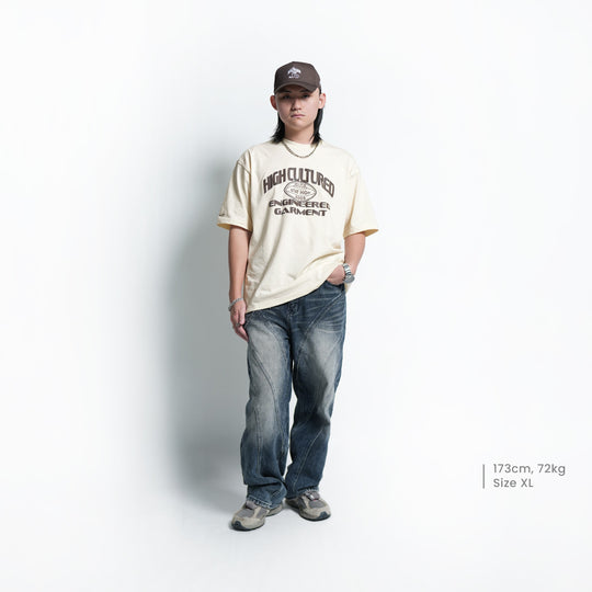 High Cultured Classic Rugby Logo Tee - 1131