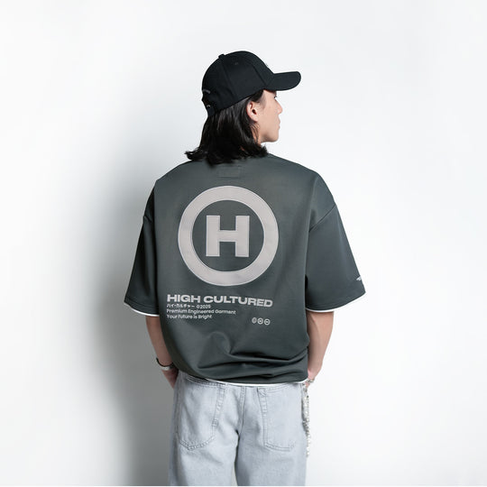 HIGH CULTURED Hyperion Double Layered Tee - 1110