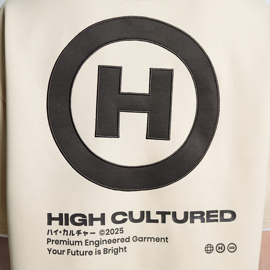 HIGH CULTURED Hyperion Double Layered Tee - 1110