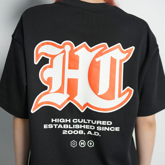 High Cultured Old English Logo Tee- 1146