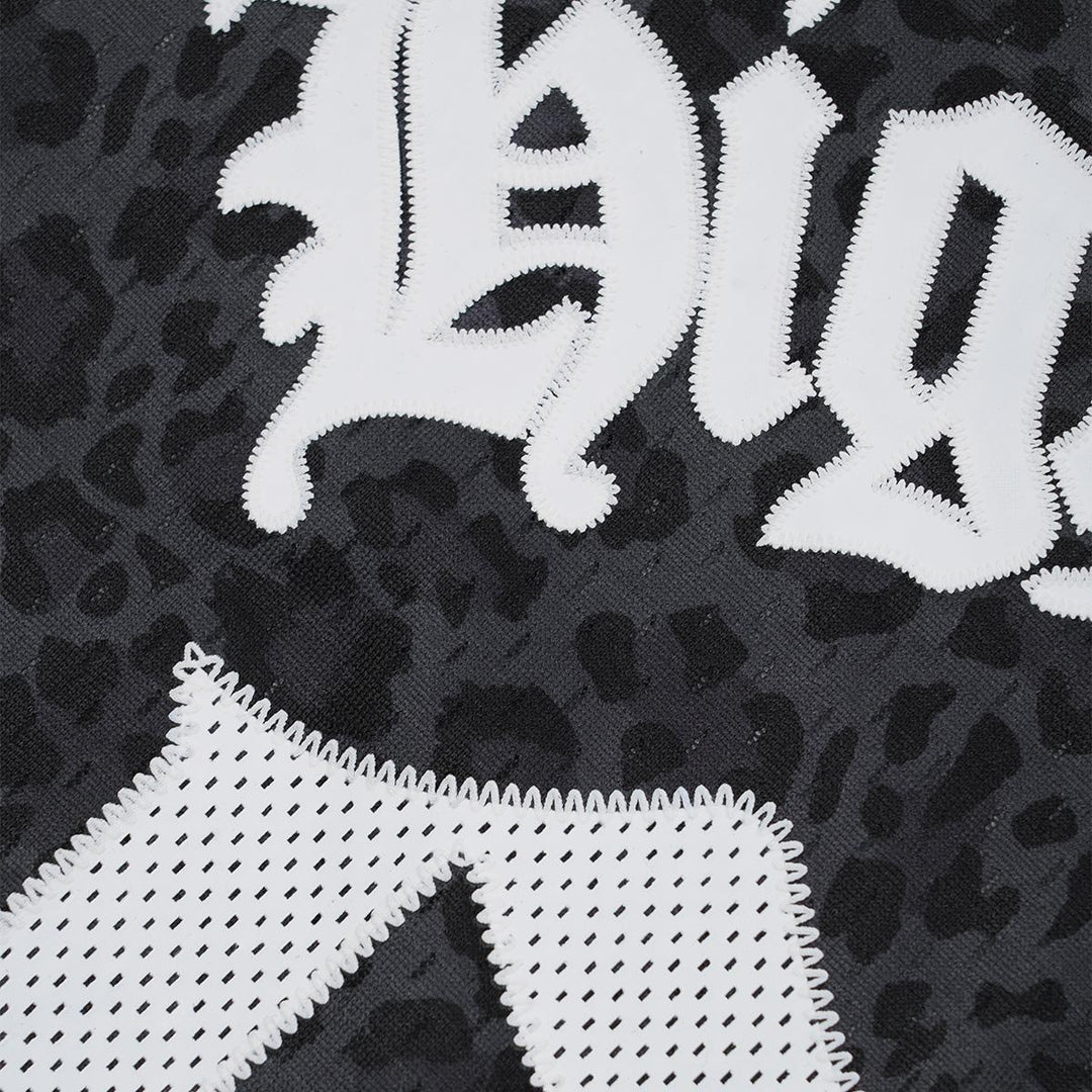 HIGH CULTURED Leopard League Boxy Jersey Tee - 1204
