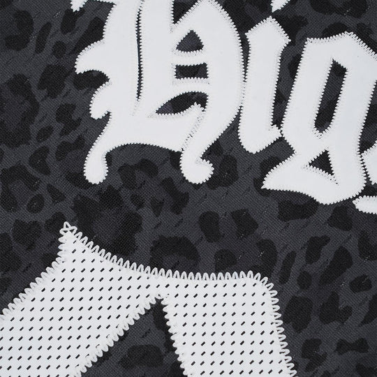 HIGH CULTURED Leopard League Boxy Jersey Tee - 1204