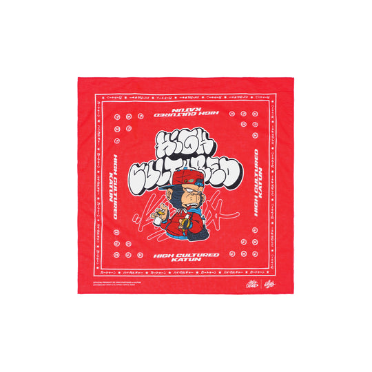 HIGH CULTURED X KATUN Street Graffiti Bandana - 0049