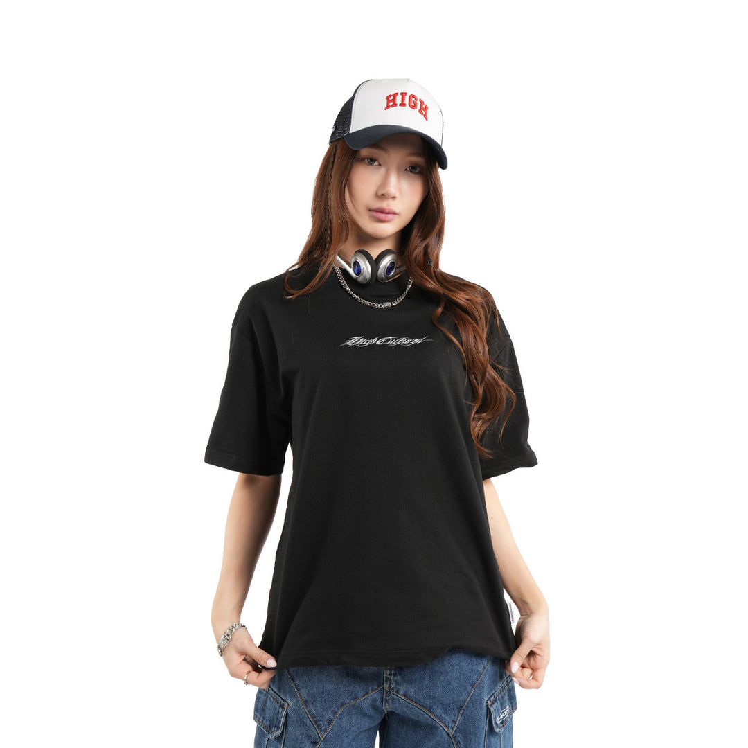 High Cultured Vandal Script Logo Tee - 1174