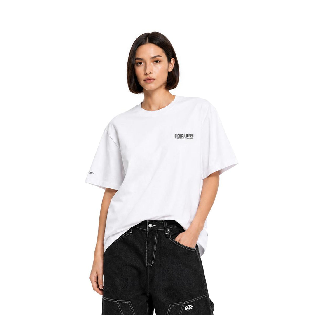 HIGH CULTURED Checkmate Studio Boxy Tee - 1198