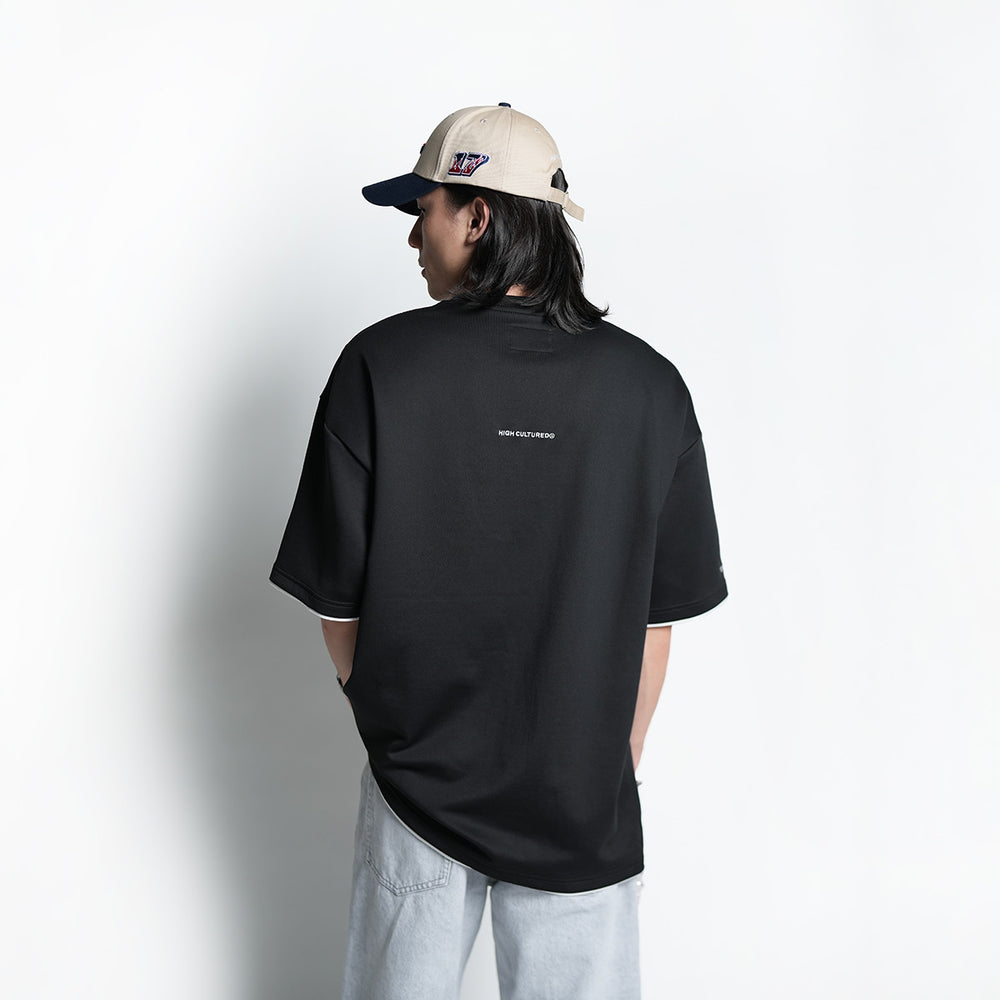 HIGH CULTURED High Arch Triumph Double Layered Tee-1111