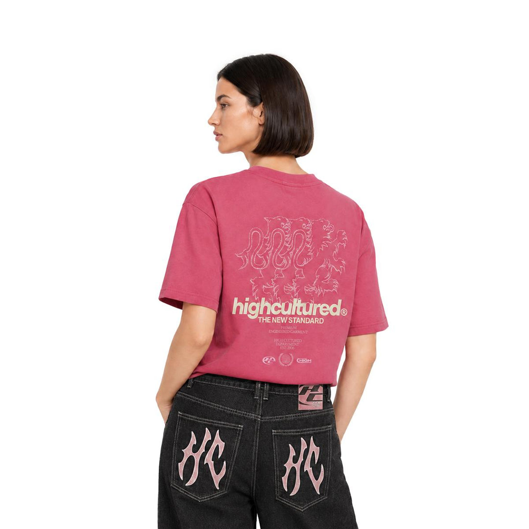 HIGH CULTURED New Standard Bravery Washed Tee - 1197