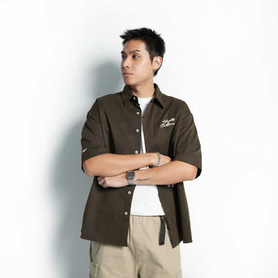 High Cultured Hyperion Logo Short Sleeve Shirt - 88
