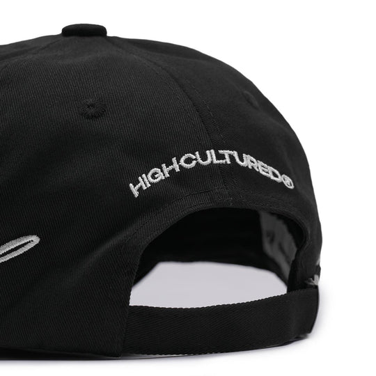HIGH CULTURED Noir Script Baseball Cap - 212
