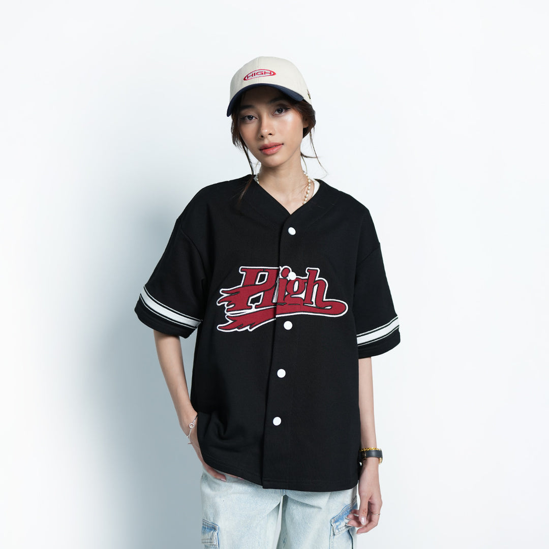 Burning High Baseball Shirt - 84