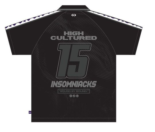 HIGH CULTURED X INSOMNIACKS Jersey Polo Tee - 148