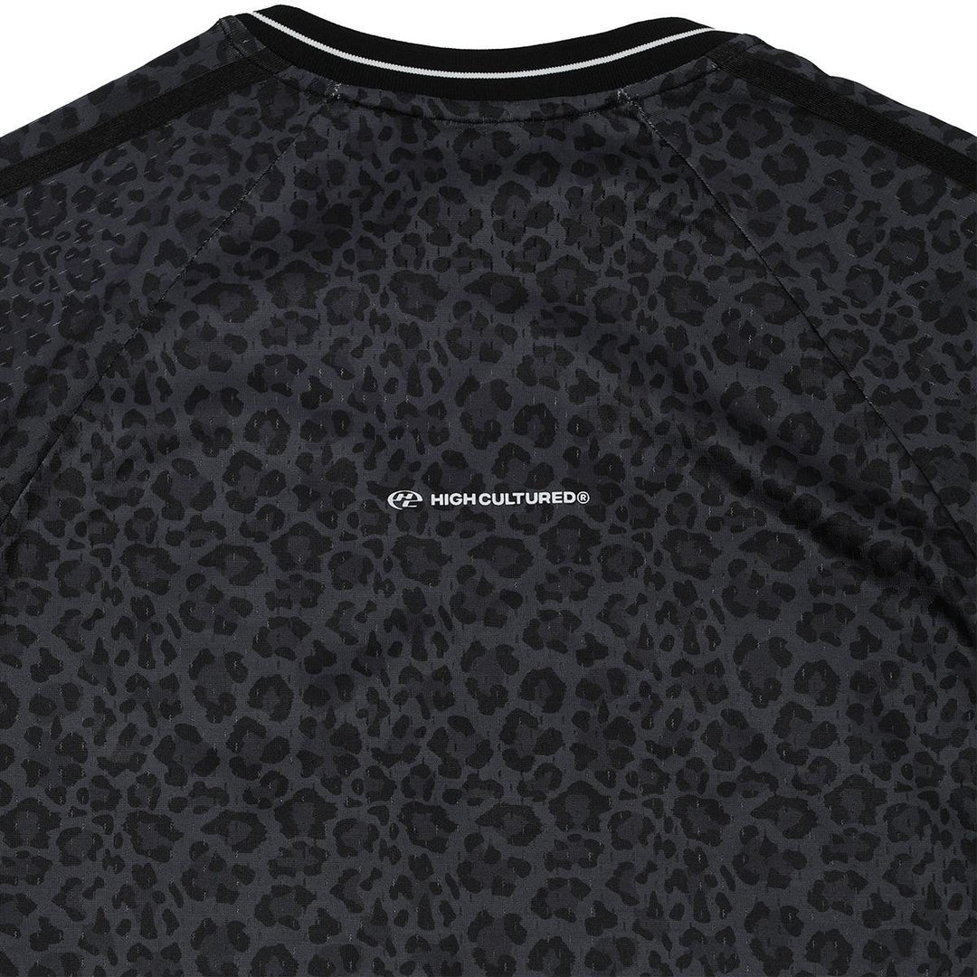 HIGH CULTURED Leopard League Boxy Jersey Tee - 1204