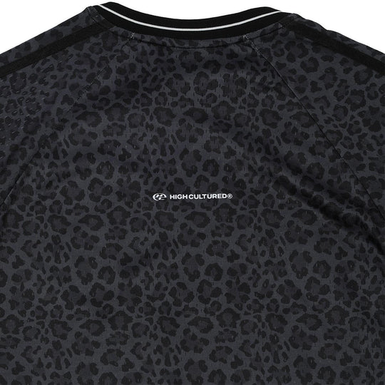 HIGH CULTURED Leopard League Boxy Jersey Tee - 1204