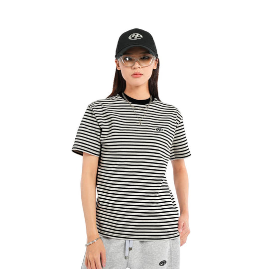 HIGH CULTURED Hyperloop Chrome Striped Tee - 1199