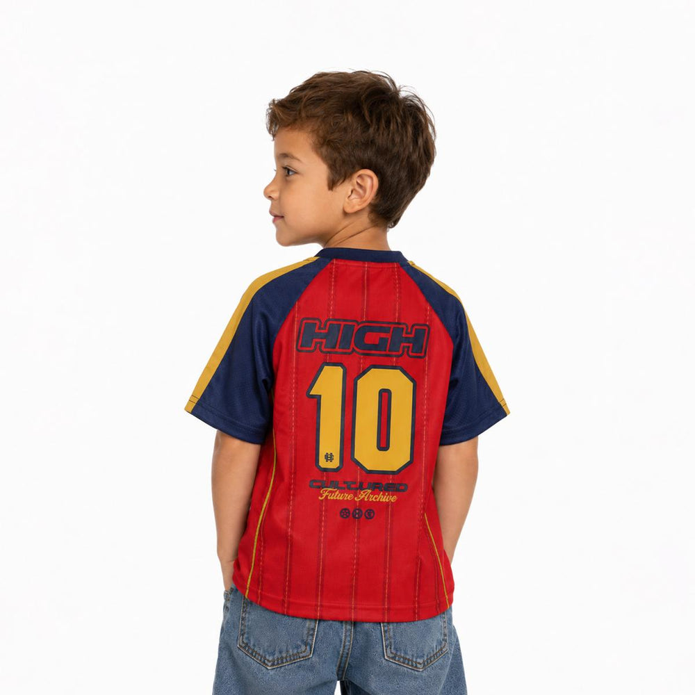 HIGH CULTURED Spain World Cup Kids Jersey Tee - 0020