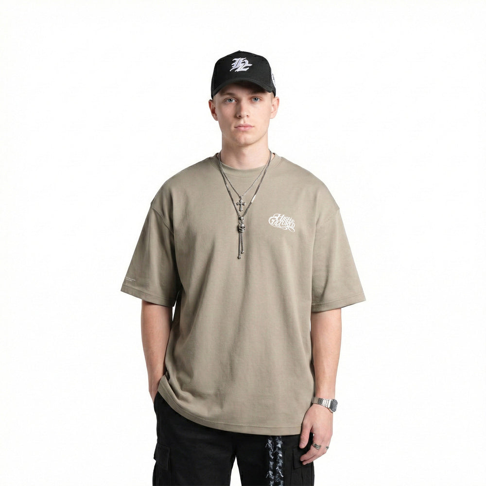 High Cultured Heritage Script Logo Tee - 1163