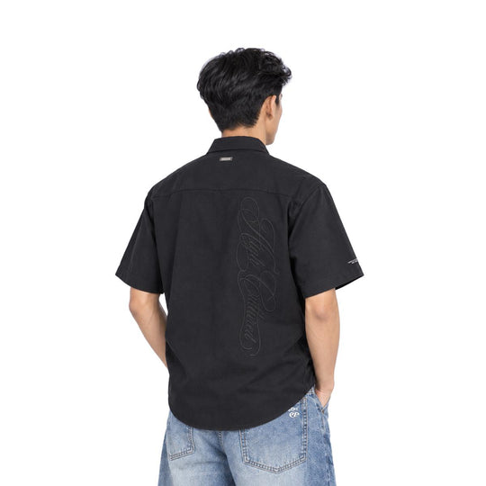 Street Era Tonal Heritage Script Short Sleeve Shirt - 102