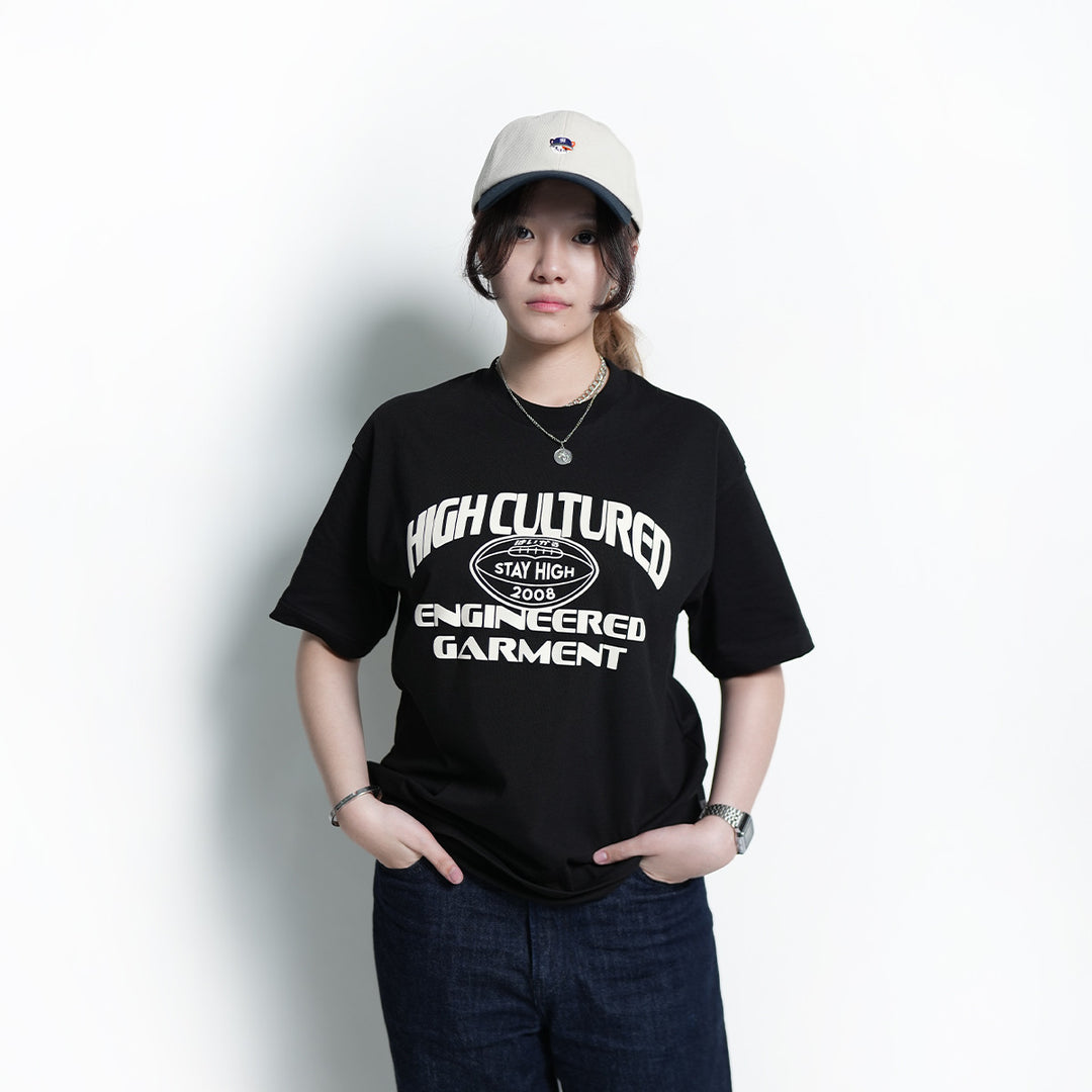High Cultured Classic Rugby Logo Tee - 1131