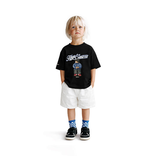 High Cultured Auspicious Star Hiro Bear Kids Tee - 0011