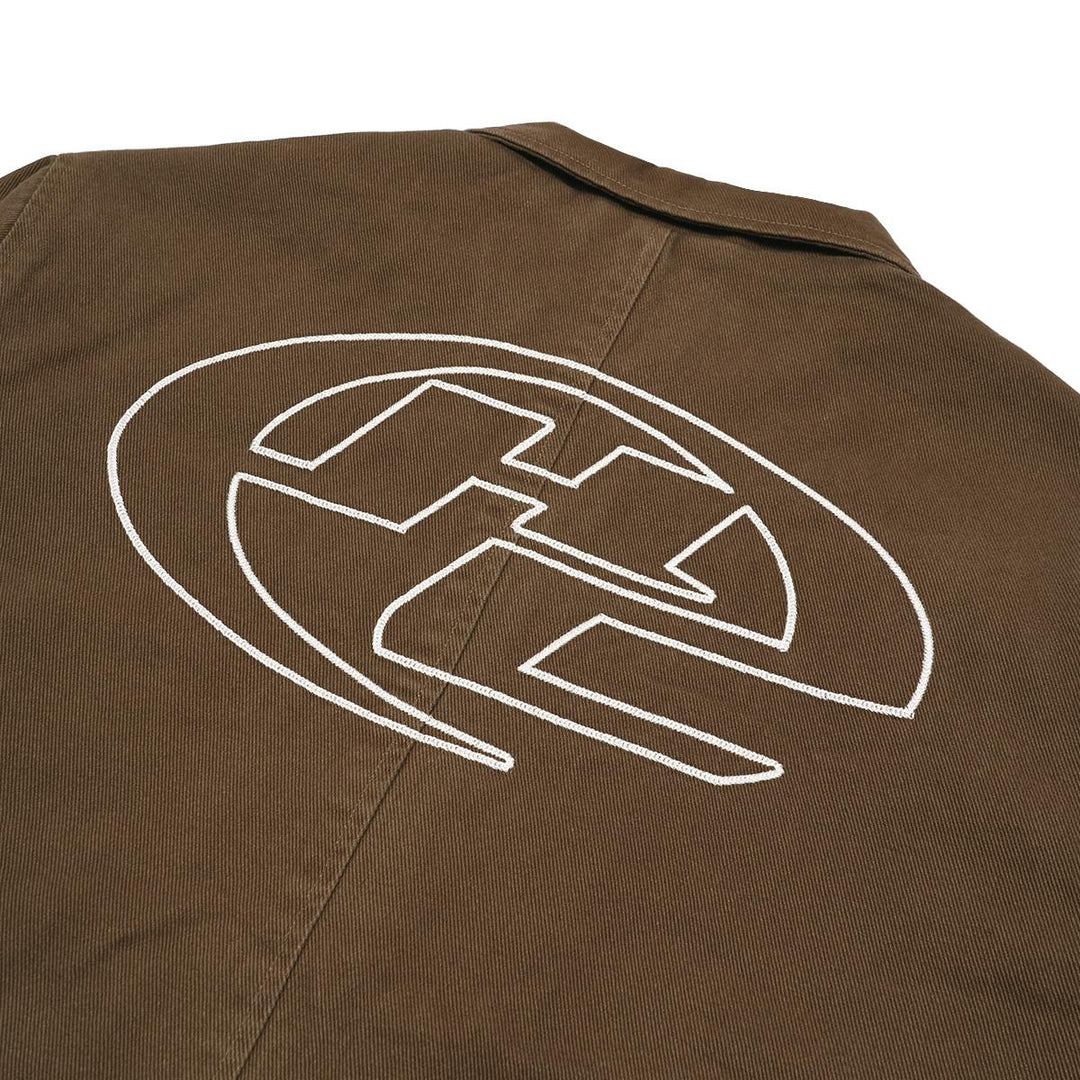HIGH CULTURED Brand Mark Foundry Twill Work Jacket - 151