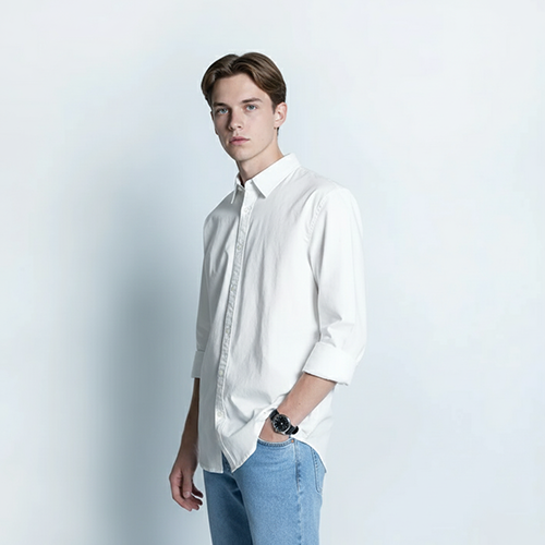 Standard Cotton Long Sleeve Shirt - 269