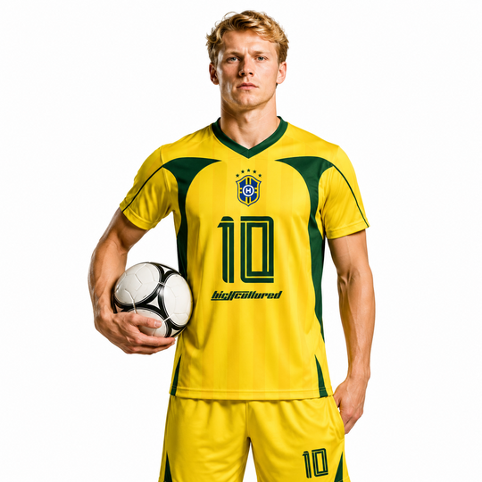 HIGH CULTURED Brazil World Cup Jersey Tee - 1184