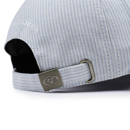 HIGH CULTURED Old English Logo Stripe Baseball Cap - 214