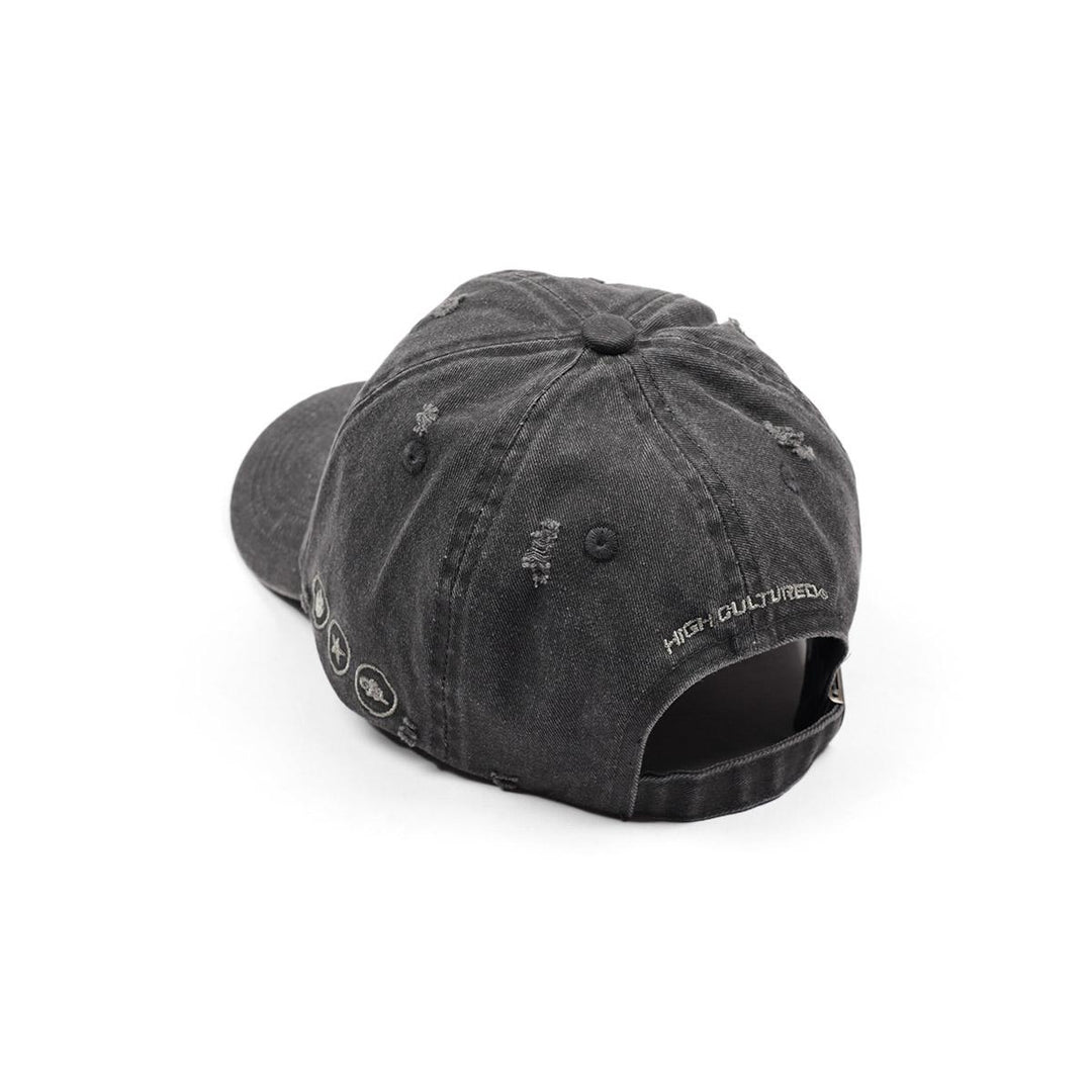 HIGH CULTURED X INSOMNIACKS Washed Baseball Cap - 220