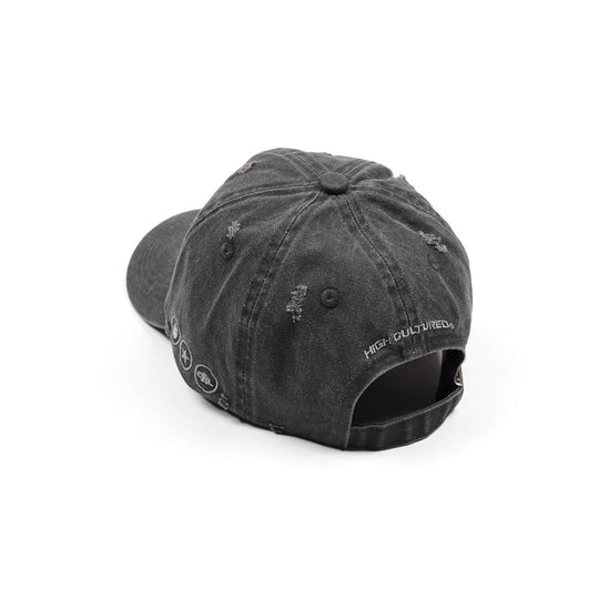 HIGH CULTURED X INSOMNIACKS Washed Baseball Cap - 220