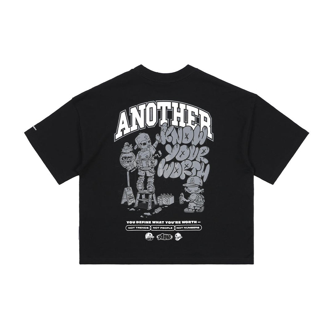 ANOTHER x Ishh Know Your Worth Boxy Tee - 9093